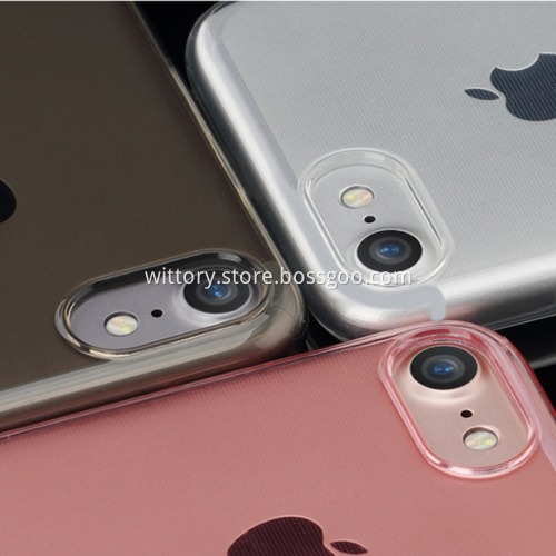 Anti fall clear mobile phone case